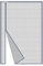 Risareyi Seitliche Öffnung Fliegengitter Tür Magnet 80x255cm, Grau Fiberglas Netz Fliegengitter Balkontür Ohne Bohren Insektenschutz Balkontür Fliegenvorhang mit Klebeband für Terrassentür