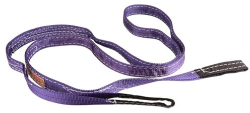 Schlaufen-Hebeband, Hebegurt aus Polyester, spanngurte mit ratsche, 1T 3m Tragfähigkeit, Hebeschlingen Und Gurte, Rigging-Schlinge, Hochfeste, Bunte, Flache Gurtband-Hebegurte Für Hebezeuge