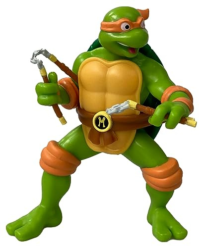 TORTUGAS NINJA Michelangelo TMNT 9 cm Figur Comansi Nicht beweglich
