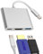 iPhone 15 Pro Max Plus Splitter 3in1 USB C to HDMI USB A Type C Hub Apple Adapter Thunderbolt Docking Station TV Display Port Monitor Connector Compatible for Samsung Galaxy Surface Duo iPad Air Mini