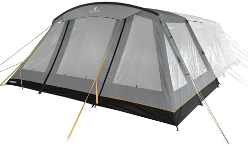 Hi-Gear Vanguard Tent Porch for use with the Hi-Gear Vanguard 8 Tent, Porch Awning, Extra Shelter from the Sun and Rain, Camping Equipment, Camping Accessories, Grey