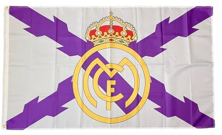 Gemelolandia | Bandera de Fútbol Aspa de Borgoña 150x90cm | De Fútbol, de Deportes, para los amantes del Deporte, decoración de Cualquier Espacio