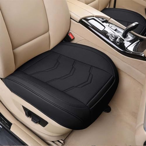 MNBVGHH Sitzkissen Auto, für VW Tiguan 2. Gen/Tiguan Allspace 2016-2023 Atmungsaktiv wasserdichte rutschfest Sitzauflagen Vorne Gegen Schwitzen Sitzkissen Auto Vordersitz,F