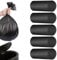 100 Stück Toilettenbeutel Schwarz Set, Biologisch Abbaubare Biomüllbeutel, Beutel für Campingtoiletten, Extra Dick Wasserdichte Trenntoilette Zubehör, für Mobile Toiletten, Wandern, Reisen