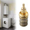 All-Copper Thermostatic Shower Valve Core, Brass Thermostatic Cartridge Shower Mixer Valve Repair Kit, Thermostatic Spool Valve