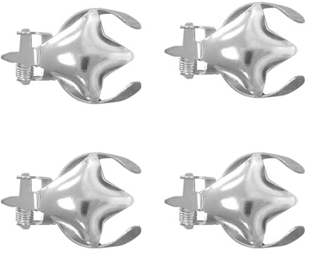 Kerzenlöscher, Vintage-Kerzenlöscher, 4 x automatischer Kerzenlöscher mit Clip, dekorativer Kerzenlöscher, Flammenlöscher für Kerzenliebhaber