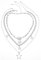 Mabor Silber Stern Halskette,Y2k Kette Stern Multi-Layer Stack Damenkette Y2k Accessoires Emo Kette Halskette Vintage Schmuck Crystal Ketten Silver Necklace Streetwear Jewellery für Frauen Mädchen
