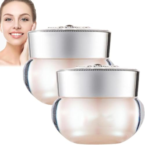 Girlvyan Glossy Tone Up Cream, 4 In 1 Lady Facial Cream, Niacinamide Revitalizing Tone- Up Cream, Skin Brightening Moisturizing Cream for Face (2pcs)