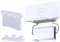 Starlink Gen 3 Wall Mount, Starlink Gen3 Router Wall Mounts for Mounting Kit Compatible with Starlink V3 Standard and Gen 3 High Performance Dishy