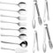 COLLBATH 1 Set Set Di Posate in Acciaio Inossidabile Cenare Buffet Zuppa Utensili Stoviglie Cucchiai Utensile Scanalato Cucina Schiumarola Schiumarola Pinze Per Servire Il Cibo Argento