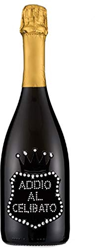 Bottiglia Party Bottle - Prosecco con Etichetta Personalizzata per Eventi (Addio al Celibato)