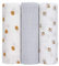 LÄSSIG Baby Puckdecke Spuckdecke Pucktuch Mulltuch 3er Set Baumwolle 85 x 85 cm/Swaddle & Burp Blanket L Adventure Dragonfly