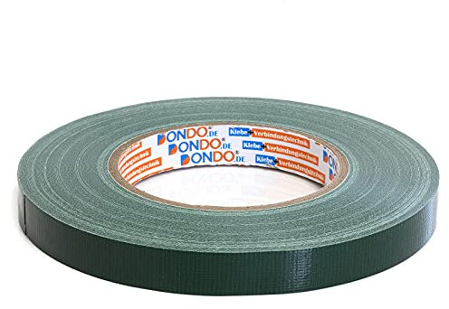 DonDo Panzertape Dontex-Pro Universal Gewebeband Gewebeklebeband Gewebeverstärktes Ductape grün 15mm x 50m