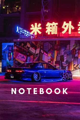 JDM Art Design Retro Notebook 6x9
