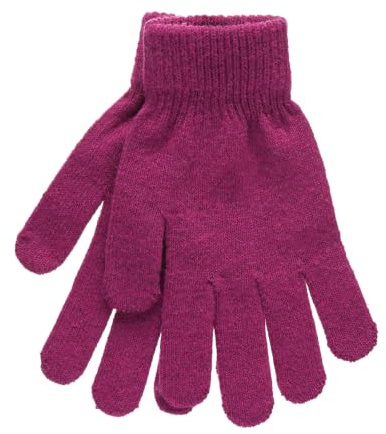 Undercover Gants thermiques en laine mélangée pour femme, rose, taille unique