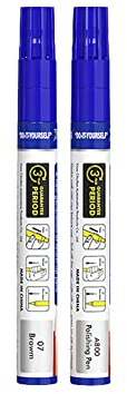 Uposao Lackstift Auto, Auto Reparatur Lack,Auto Lack Reparatur Kratzer Entferner Auto Lack Reparatur Stift Auto Pinsel Autokratzer Reparaturmittel Kratzerentferner Für Autokratzer Reparatur,Braun