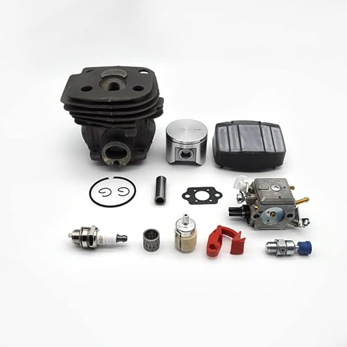 47 mm Zylinderkolben Vergaser Schalter passend for Husqvarna 359 357 357XP Garten Kettensäge Ersatzteil