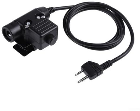 Adattatore PTT per cuffie radio U94 Push To Talk PTT per BaoFeng UV-5R per Kenwood Walkie Talkie per Z – Tattico (versione Midland)