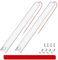 MERTTURM LED Voiture Interieur 12V, Super Brillant 40cm 1700LM 10W Barre avec Interrupteur, Reglette LED 12V pour Voiture Caravane Camion Camping Car Bateau Van