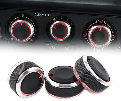 WITTSY 3 Teile/Satz Auto Klimaanlage Heizknopf Schalter Für VW Für Polo 9N 9N3 6R 2004 2005 2006 2007 2008 2009 2010 2011 2012 2013 Zubehör
