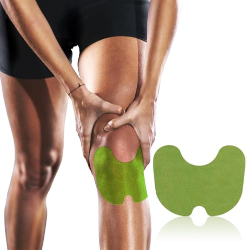 iShanCare Knie Schmerzlinderungspflaster, 24 Stück Wärmepflaster Patch, 8 Stunden tiefe Linderung für Knie, Rücken, Nacken, Schulter