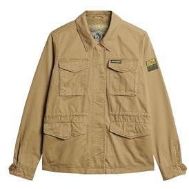Superdry Damen Military M65 Jacke Klassisches Rotbraun 44