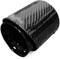 Autoauspuffende 1 Stück Glänzend Schwarz Für Mini Für Cooper F54 F55 F56 F57 R60 R61 F60 R55 R56 R57 R58 R59 S Carbon Auspuffrohr Autozubehör Auspuff Endrohr (Color : IN 85mm Outlet 105mm)
