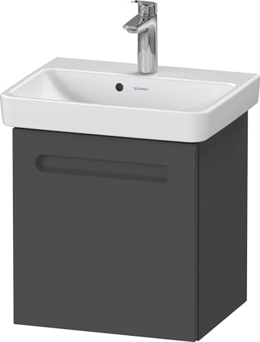 Duravit No.1 Waschbeckenunterschrank wandhängend Graphit 440x386x478mm