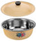 UTHCLO Vintage Stainless Steel Mixing Bowl for Baking and Cooking Prep Retro Metal Basin for Salad and Dessert Large Capacity Kitchen Essential