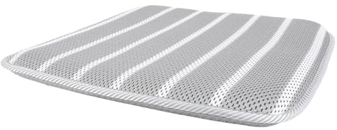 Qudinip Duschsitzkissen, Weicher 4D -Mesh -Stoff Atmungsaktivem Duschstuhlkissen für Duschbänke, mit Starker Unterstützung für Badegartenpool -Stadion -Sitzgelegenheiten