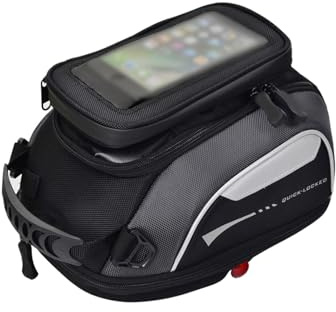 Motorrad-Tankrucksack Für R900RT R1200RT HP2 Enduro R1200GS Motorräder, Erweiterbarer Kraftstofftankrucksack Mit Wasserdichter Abdeckung Und Telefontasche, Schlossboden