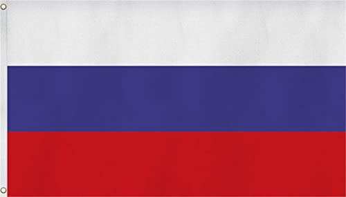 Fahne mit Messingösen XXL Länder Flagge 90 x 150, 150 x 250 oder 300 x 500 cm wählbar Russland 90 x 150