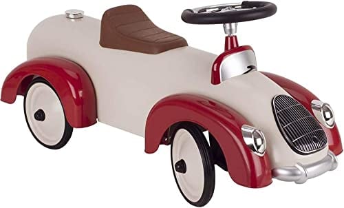 GoKi 14170 - Rutschfahrzeug beige/rot