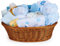 Baby Box Shop Baby Shower Geschenke Jungs - 18 Baby Set Neugeborene Junge, Neugeborenen Geschenk Junge, Baby Junge Geschenk Geburt Korb - Baby Geschenkset, Baby Korb Für Neugeborene - Blau