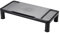 Q-Connect Monitorständer Monitor-Raiser aus Kunststoff / 3 Höhenverstellbare/Monitor Stand - Monitor Ständer/mit Aufbewahrungsfunktion/Tragkraft max. 15 kg/Maße: 55,5 x 26,5cm