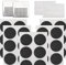 BDHI 30pcs Bike Tire Puncture Patch Self Adhesive Bike Puncture Rubber Repair Patches Bicycle Tube Patches Bike Inner Tube Repair Kit with Polished Metal Rasp(S10-30)