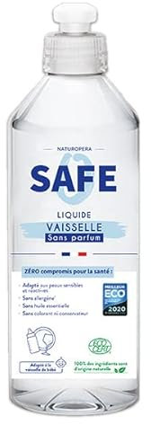 Safe - Liquide vaisselle Sans parfum 1L - unité