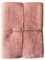 JOWOLLINA Feines Waffelpique Badetuch Saunatuch Leinen Stonewashed (Peach Nougat, 100x160 cm)