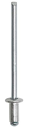 Timco 3.2 x 6mm Aluminium Dome Rivets - Box of 500