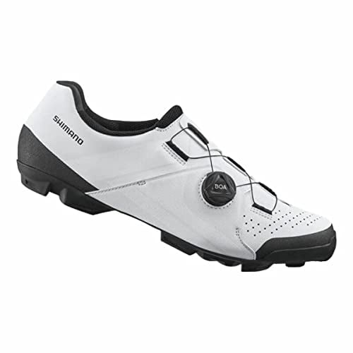Shimano Unisex Zapatillas SH-XC300 Fahrradschuh, Blanco, 44 EU