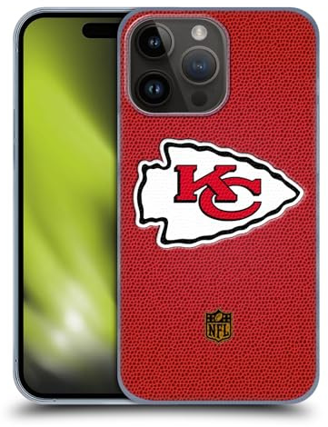 Head Case Designs Offizielle NFL Fussball Kansas City Chiefs Logo Harte Rueckseiten Handyhülle Hülle Huelle kompatibel mit Apple iPhone 15 Pro Max