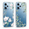 Yoedge 2 × Funda para Xiaomi Redmi Note 12 5G Transparente 6,67, Carcasa para Teléfono Móvil con Flores Lindo Aesthetic Dibujos, Soft Cristal Caja de Silicona Case para Xiaomi Redmi Note 12 5G, Flor