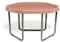KUB® Original Hexacle Tuff Tray and Stand (Coral Pink) - UK-Made, 3 Height Adjustable - Indoor/Outdoor - Sand Pit, Water Table for Kids - Versatile 2 Way Play With or Without Stand