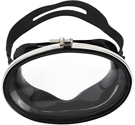 Yechiry Schnorchel-Tauchmaske, HD-Antibeschlag-Tauchbrille, Panorama-Weitsicht-Schwimm-Schnorchelbrille - Freitauch-Gesichtsschutz mit Gehärteter Glaslinse Tauchbrille für Männer Frauen