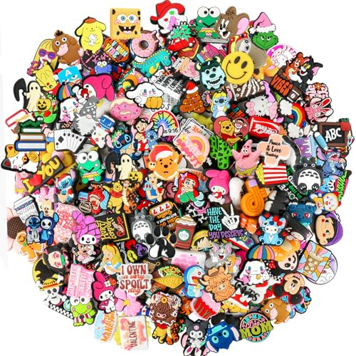 30Pcs Silicone Focal Beads for Pens, Random Cute Character Focal Beads for Keychains Making DIY Bracele Jewelry Making