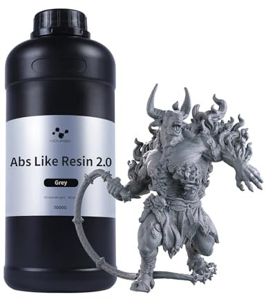 Nova3D [ABS-Like Resin 2.0], Verbesserte 8K ABS-ähnliche Harzformel, Erhöhte Zähigkeit und Festigkeit, Hohe Präzision, Niedriger Geruch, Breite Kompatibilität mit allen 12K/14K, 1000g