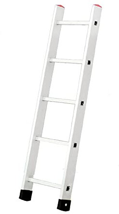 DONGGANSHI Scala a Castello in Alluminio, Scala da Pavimento, per Scale domestiche, Tetto, Magazzino, Camper, Letto, dormitorio, Letto a soppalco, con Pedale Antiscivolo, capacità Fino a 330