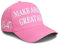 LEEMASING MAGA Hat Präsident Donald Trump Make America Great Again Kappe Bestickt Unisex Stil Kopfbedeckung (Rosa 1)