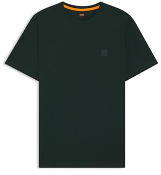 BOSS Mens HBO Tales T-Shirt Premium Cotton Short Sleeve Open Green 351 3XL