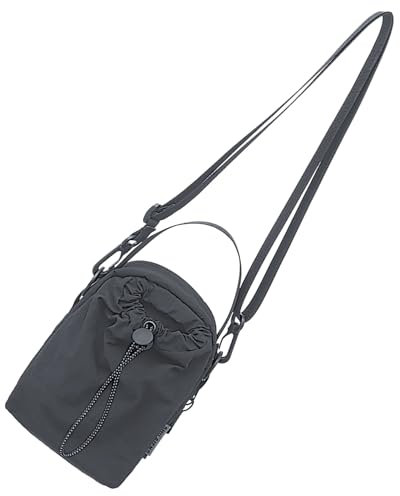 HAUMAUH Crossbody Sling Bag for Women & Men | Shoulder Small Bags with Water Bottle Holder | Lightweight for Travel Hiking Beach & Outdoor Activities